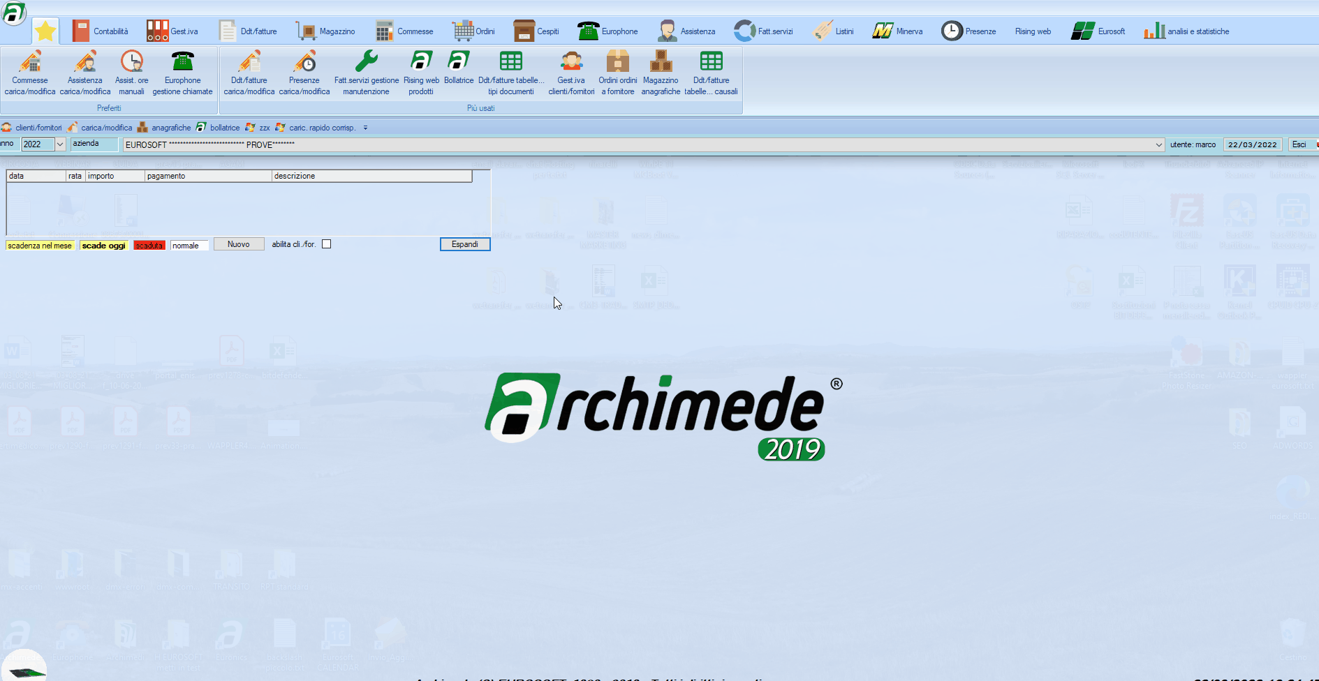 Archimede Eurosoft Software Gestionale Aziende