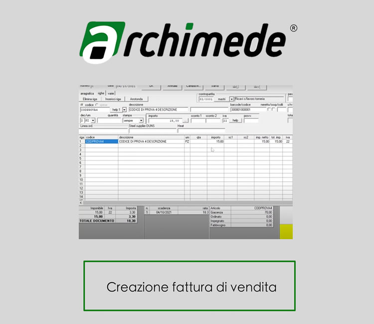 Eurosoft srl Archimede