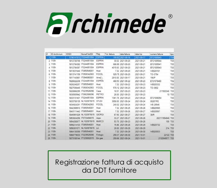 Eurosoft srl Archimede